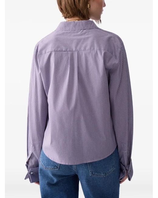 Liu Jo Gestreept Blouse in het Purple
