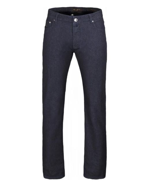 Moorer Jeans Im Five-Pocket-Design in Blue für Herren
