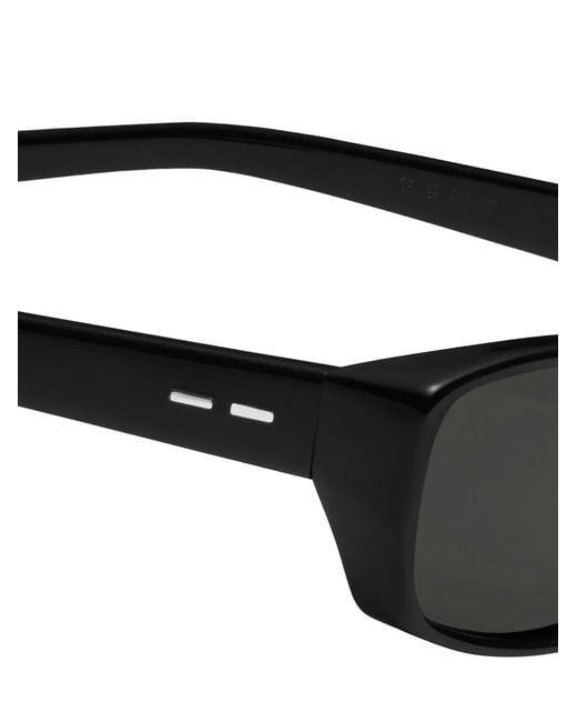 Gentle Monster Black Noid 01 Square-Frmae Sunglasses