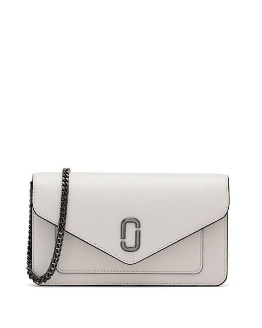 Marc Jacobs Gray The Longshot Leather Bag