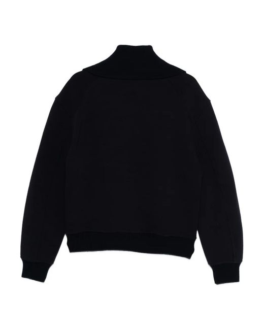 Jil Sander Blue Zip-Up Jacket