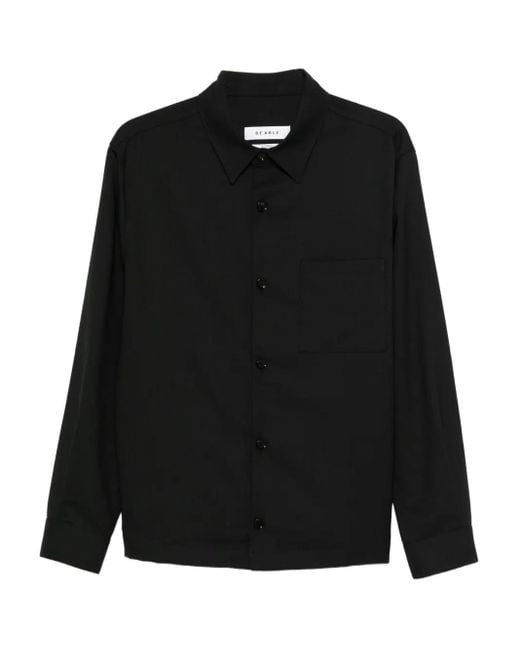 Camiseta de manga larga BE ABLE de hombre de color Black