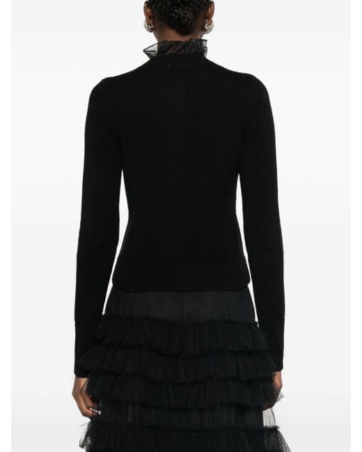 CECILIE BAHNSEN Black Oscar Cardigan