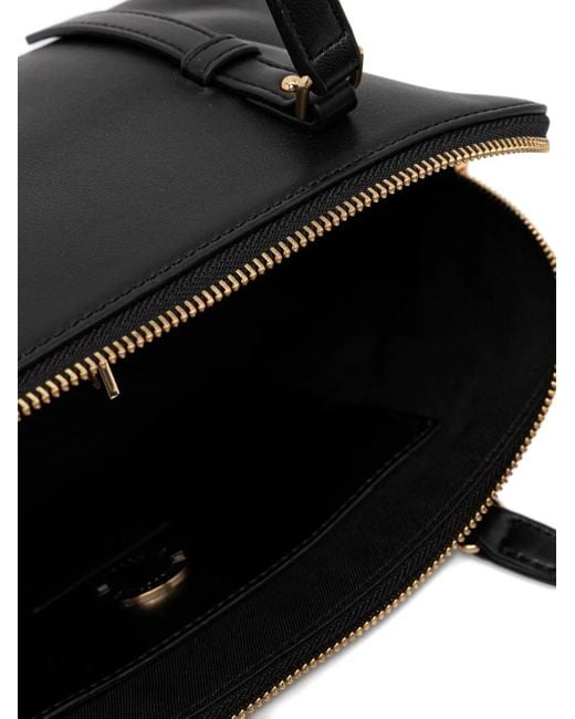 Love Moschino Black Logo-Lettering Tote Bag