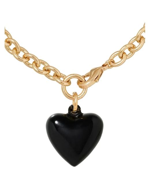Roxanne Assoulin White Puffy Heart Bracelet