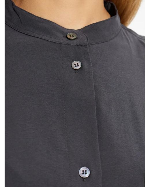 Studio Nicholson Gray Buttoned Pocket Shirt
