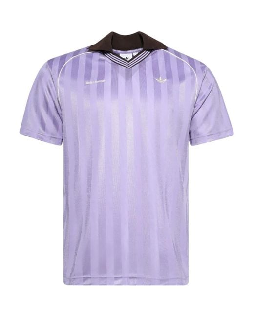 Adidas Purple X Wales Bonner T-Shirt De Football for men