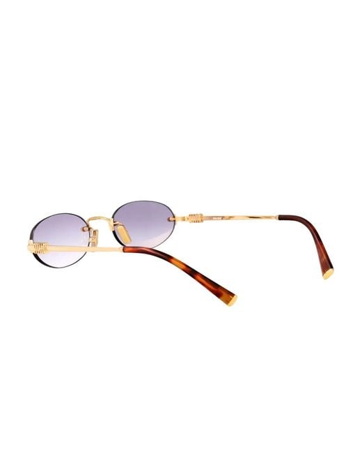 Miu Miu Metallic Sunglasses