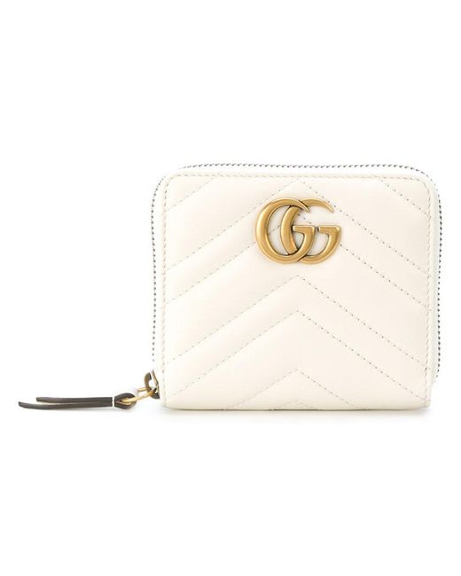 Gucci wallet white sales