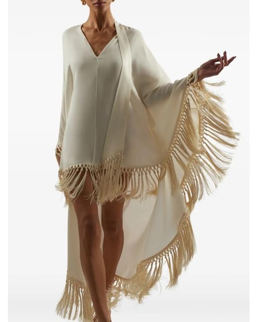Taller Marmo White Cecil Kaftan Dress