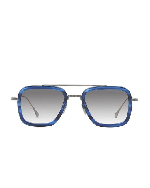Dita Eyewear Blue Square-Frame Sunglasses for men