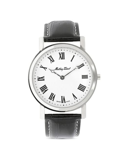 Mathey-Tissot Gray City 42Mm Watch for men