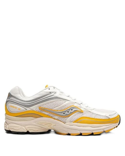 メンズ Saucony Progrid Omni 9 スニーカー Yellow