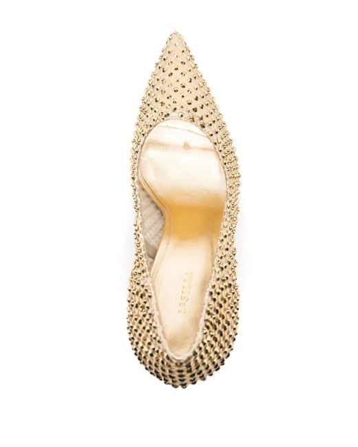 Zapatos Gilda con tacón de 120 mm Le Silla de color Metallic