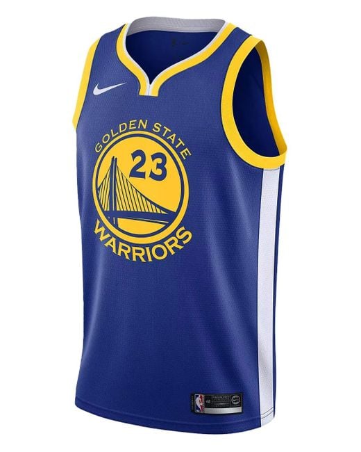 Nike Blue Nba Golden State Warriors Jersey for men