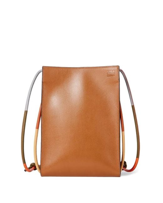 Paul Smith Brown Leather-Trimmed Multi-Strap Messenger Bag for men