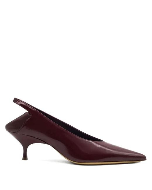 Gia Borghini Purple 50Mm Sloane Pumps