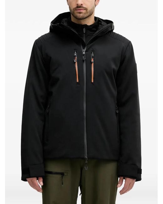 Giacca Da Sci Con Cappuccio di EA7 in Black da Uomo