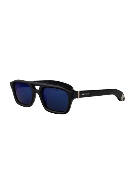 McQueen Blue Sunglasses for men