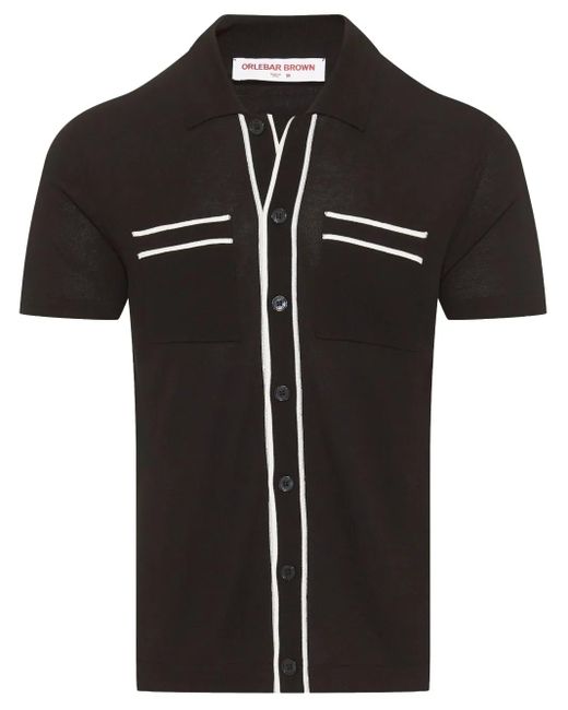 メンズ Orlebar Brown Keeling シャツ Black