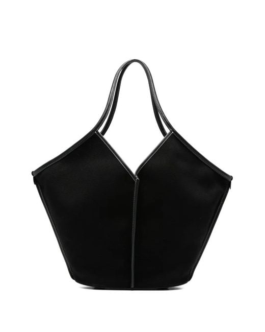 Hereu Black Calella Shoulder Bag
