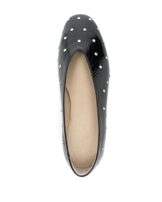 Le Monde Beryl Black Regency Ballet Flats