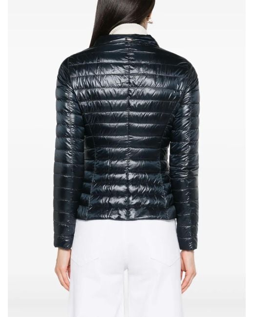 Herno Black Ultralight Nylon Down Jacket