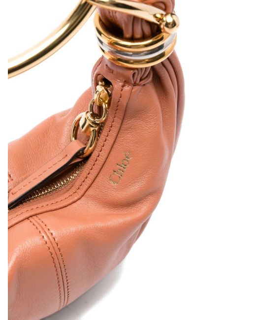 Chloé Pink Mini Bracelet Leather Tote Bag
