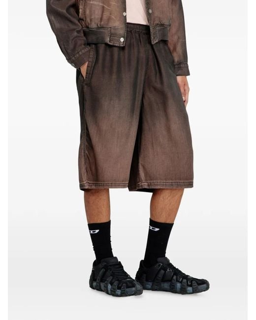 DIESEL Brown Short D-Roder-Short-S