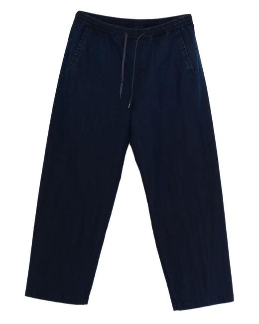A Kind Of Guise Blue Padded Insulation Trousers for men