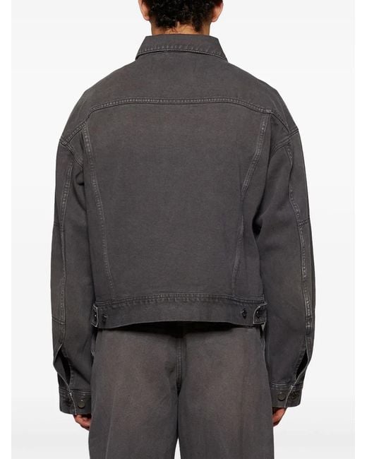 Entire studios Gem Denim Jack in het Gray