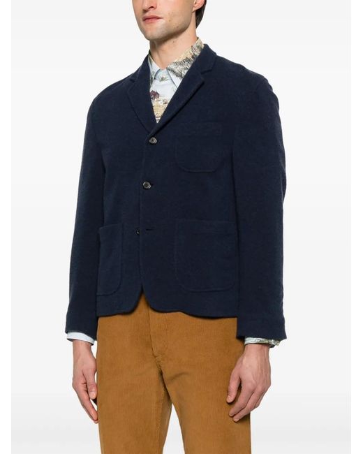 Thom Browne Blue Sack Jacket for men