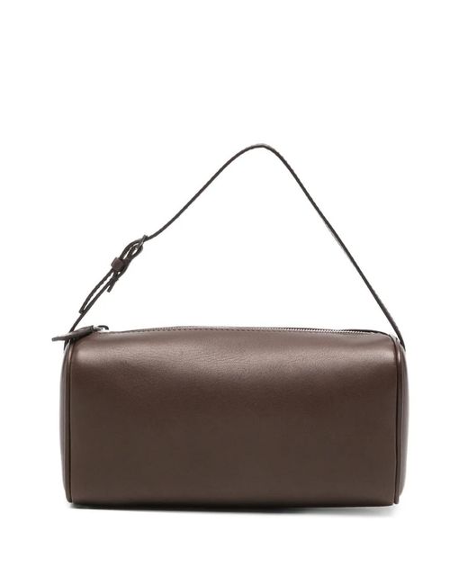 The Row Brown 90's Leather Tote Bag