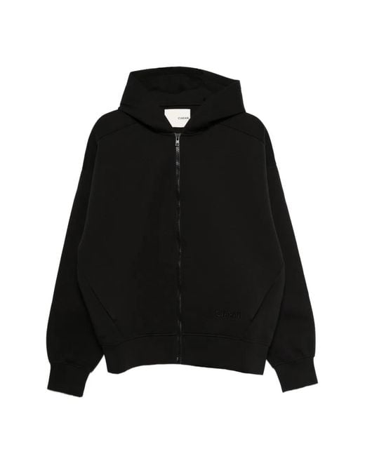 CIARAN Black Zip-Up Hoodie for men