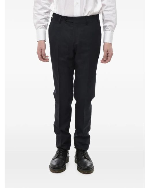 Corneliani Black Tailored Trousers for men