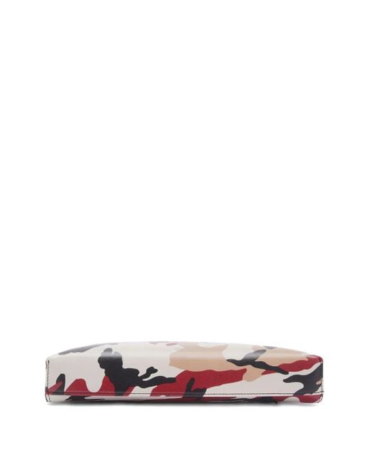 Borsa A Spalla Con Stampa Camouflage di The Attico in Pink
