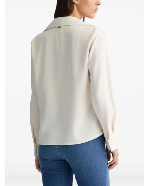 Liu Jo Blouse Met Edelsteen in het White