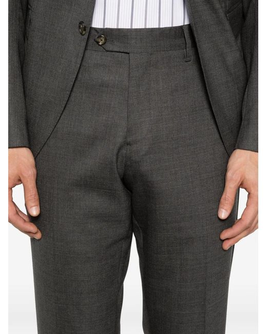 Lardini Gray Costume À Boutonnière for men