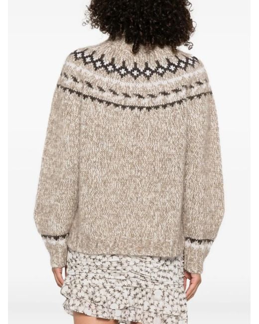 Jersey Laila con cuello alto P.A.R.O.S.H. de color Gray