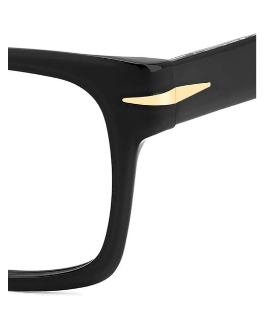 David Beckham Black Square-Frame Glasses