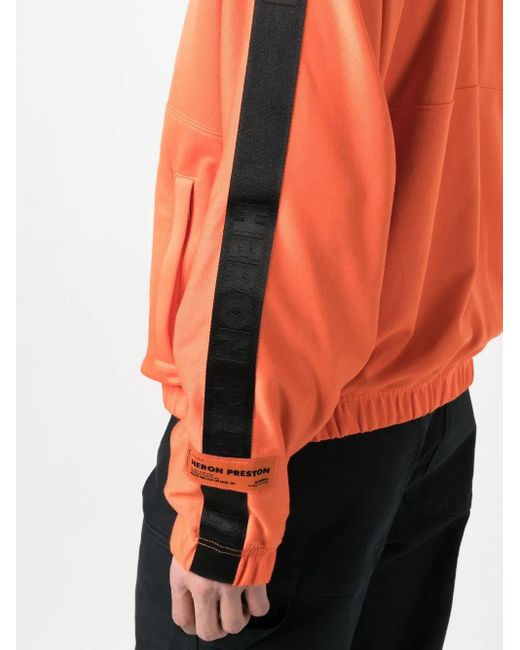 Heron Preston Trainingsjack Met Logoband in het Orange voor heren