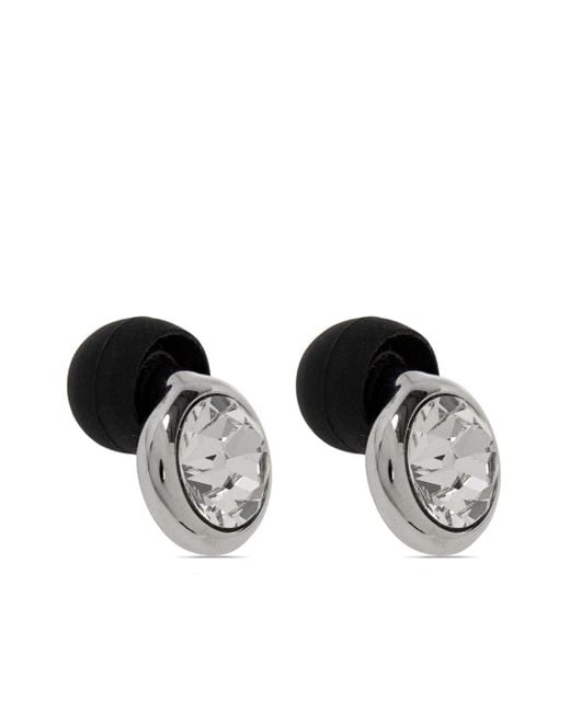 Balenciaga Black Crystal Earplugs