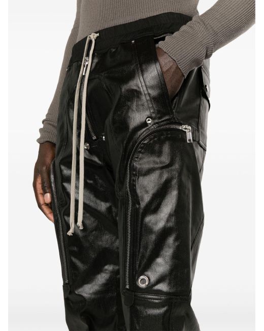 Pantalon Bauhaus à poches cargo Rick Owens pour homme en coloris Black