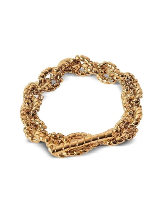 Paola Sighinolfi Metallic Onora Toggle Bracelet