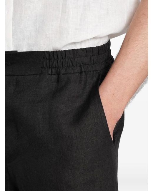 Alpha Studio Straight Broek in het Black voor heren