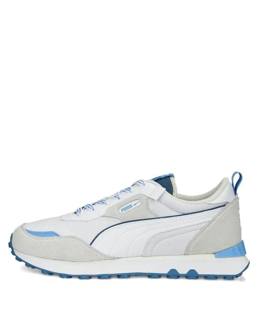メンズ PUMA Rider Fv Vacation "grey/blue" スニーカー White