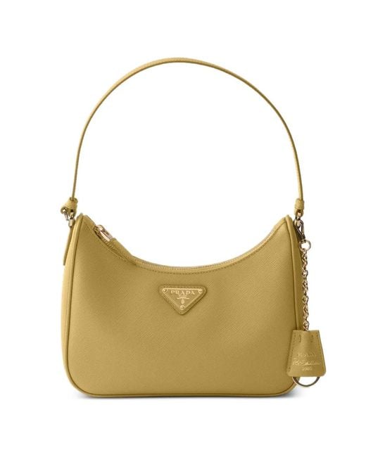 Borsa Re-Edition 2005 Mini di Prada in Metallic