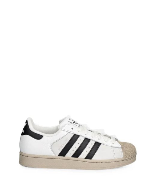 Adidas White Superstar Ii Shoes