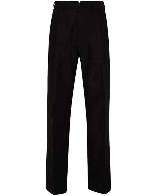 Maison Margiela Black Tailored Trousers for men