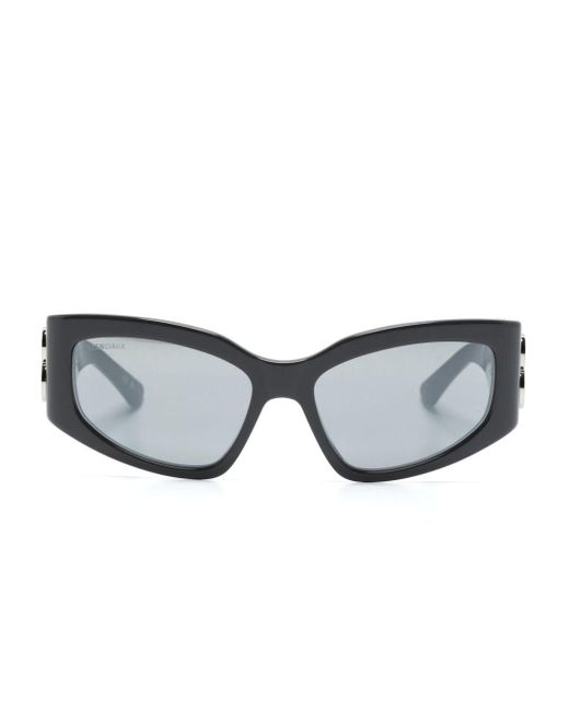 Balenciaga Gray Bossy Cat Eye-frame Sunglasses